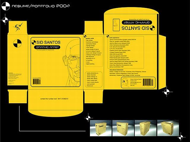 Amazing artistic resumes (30 pics)