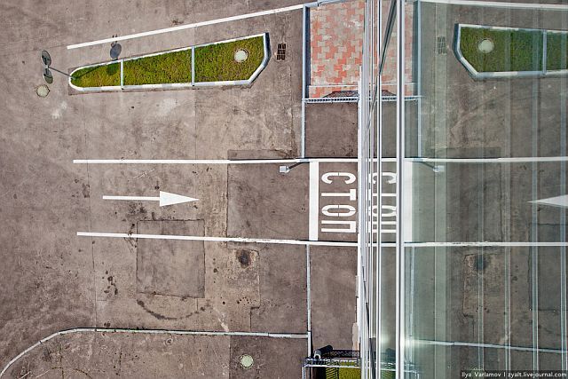 The most modern parking lot in Moscow (23 pics)
