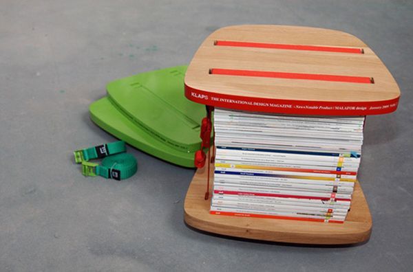Cool table for magazines (5 pics)