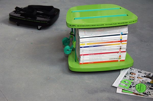 Cool table for magazines (5 pics)