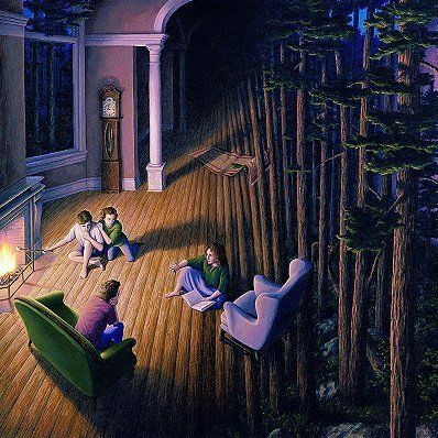 Interesting optical illusions (19 pics)