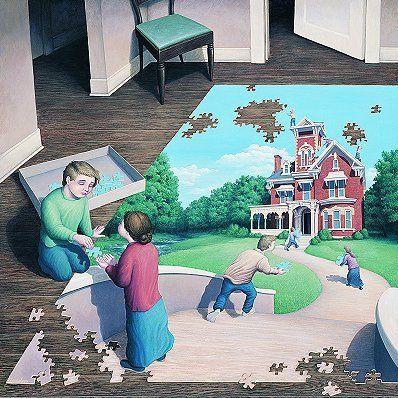 Interesting optical illusions (19 pics)