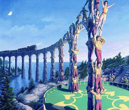 Interesting optical illusions (19 pics)