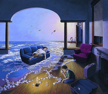 Interesting optical illusions (19 pics)