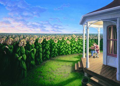Interesting optical illusions (19 pics)