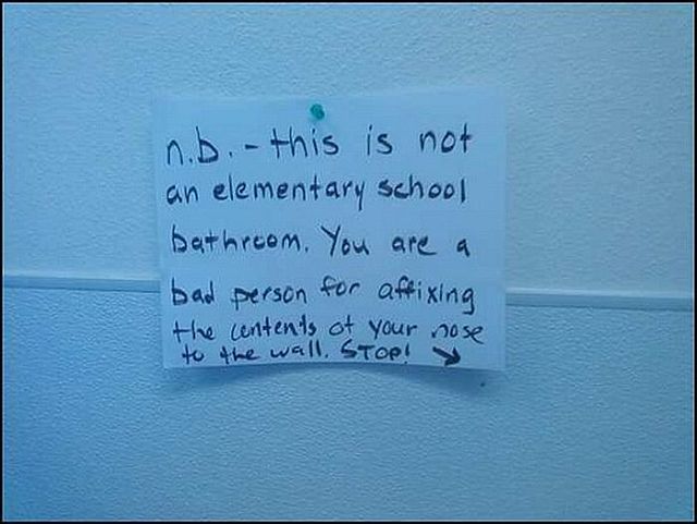 Funny notes left for people sharing the same space! (44 pics)