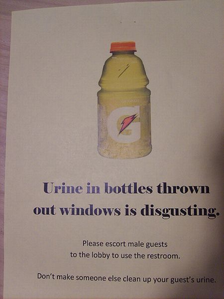 Funny notes left for people sharing the same space! (44 pics)