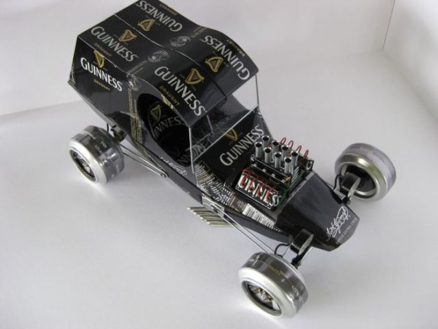 Cars from aluminium cans (52 pics)