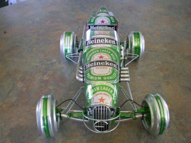 Cars from aluminium cans (52 pics)
