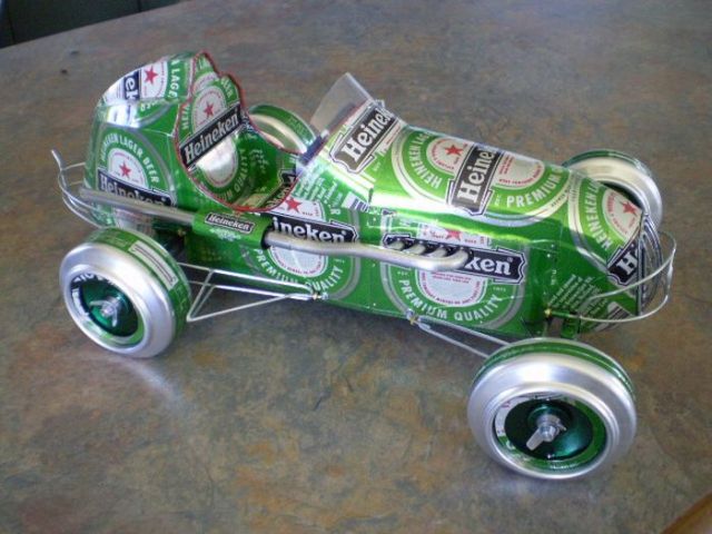 Cars from aluminium cans (52 pics)