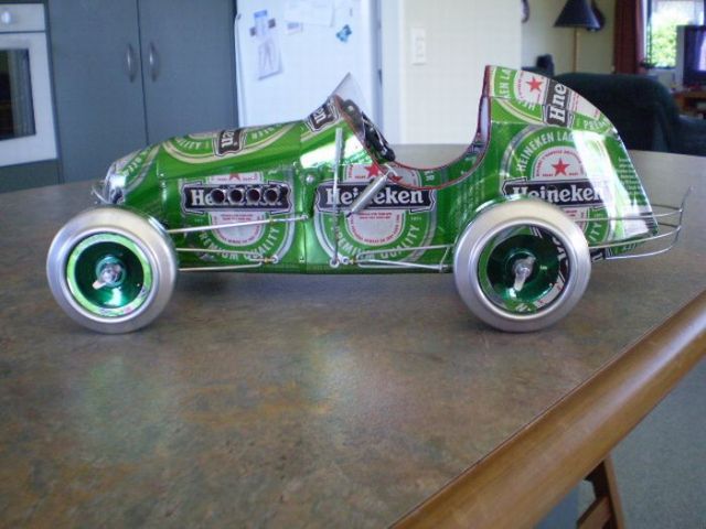 Cars from aluminium cans (52 pics)