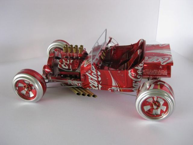 Cars from aluminium cans (52 pics)