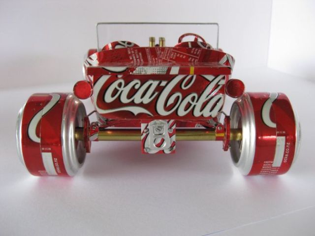 Cars from aluminium cans (52 pics)