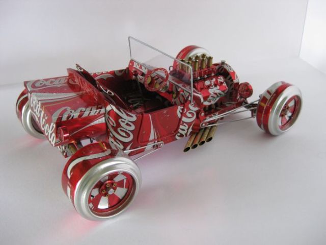 Cars from aluminium cans (52 pics)