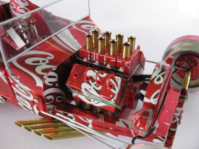 Cars from aluminium cans (52 pics)