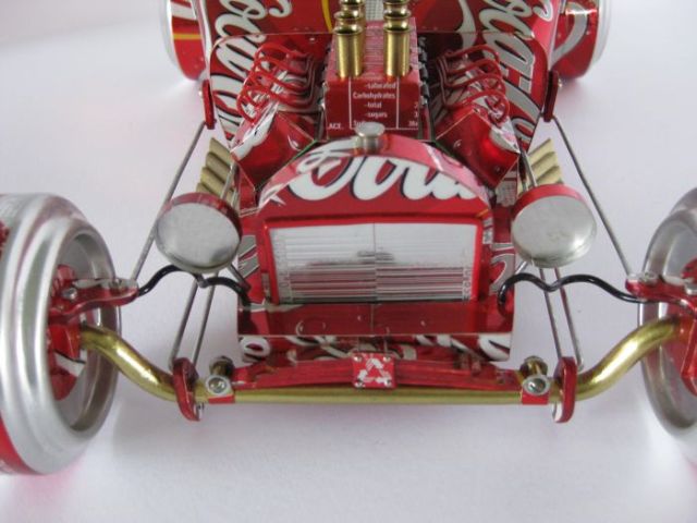 Cars from aluminium cans (52 pics)