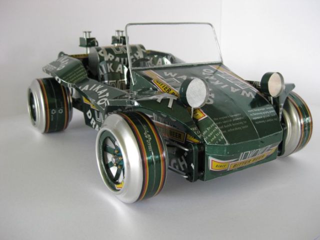 Cars from aluminium cans (52 pics)