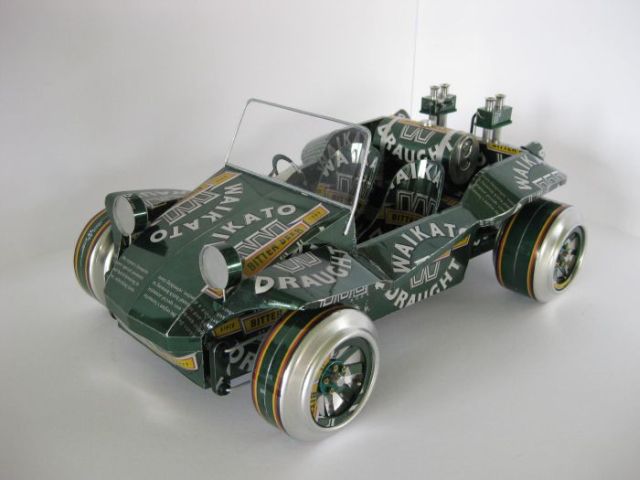Cars from aluminium cans (52 pics)