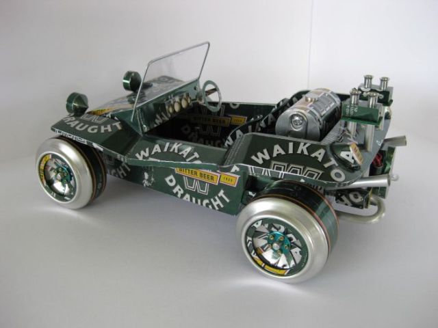 Cars from aluminium cans (52 pics)
