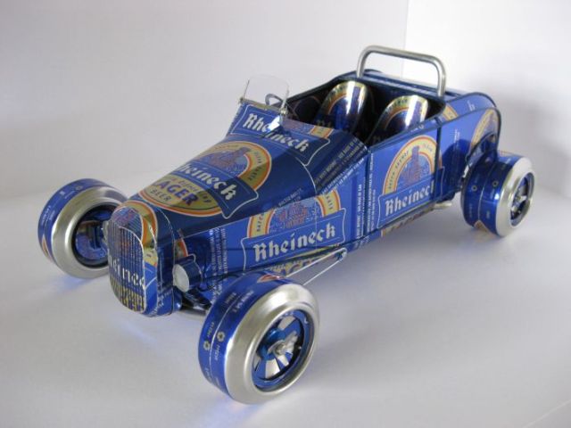 Cars from aluminium cans (52 pics)