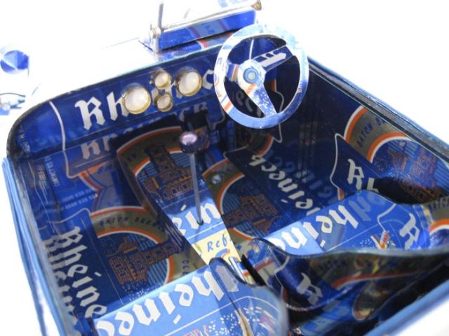Cars from aluminium cans (52 pics)