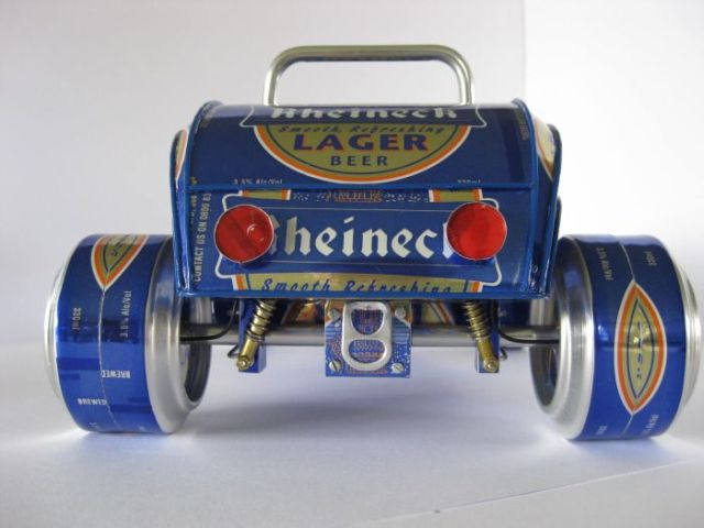 Cars from aluminium cans (52 pics)