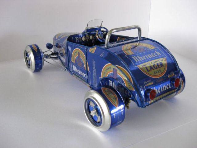 Cars from aluminium cans (52 pics)