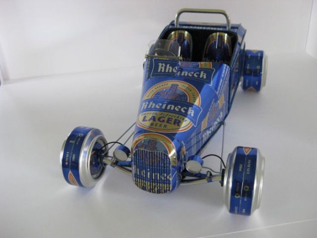 Cars from aluminium cans (52 pics)