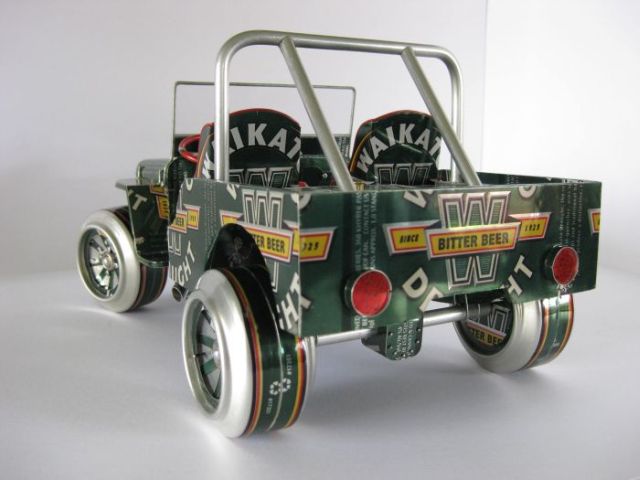 Cars from aluminium cans (52 pics)