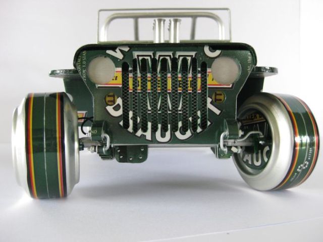 Cars from aluminium cans (52 pics)
