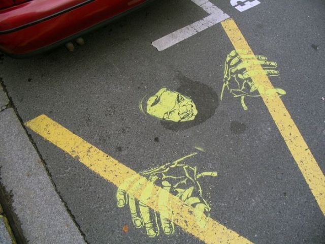 Cool drawings on the sidewalk (104 pics)