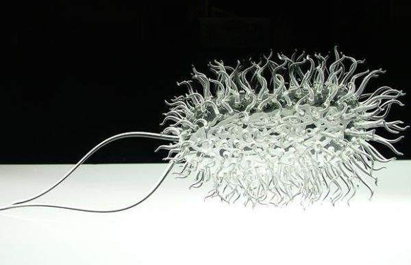 Stunning glass sculptures representing deadly viruses! (11 pics)