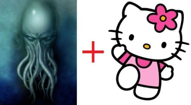 Hello Kitty + Ktulhu = ? (7 pics)