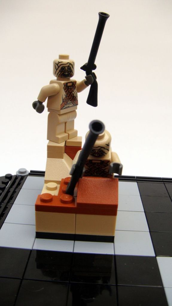 Cool Lego Star Wars chess (52 pics)