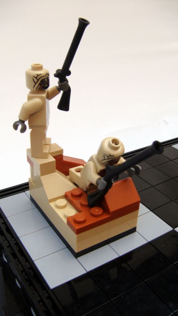 Cool Lego Star Wars chess (52 pics)