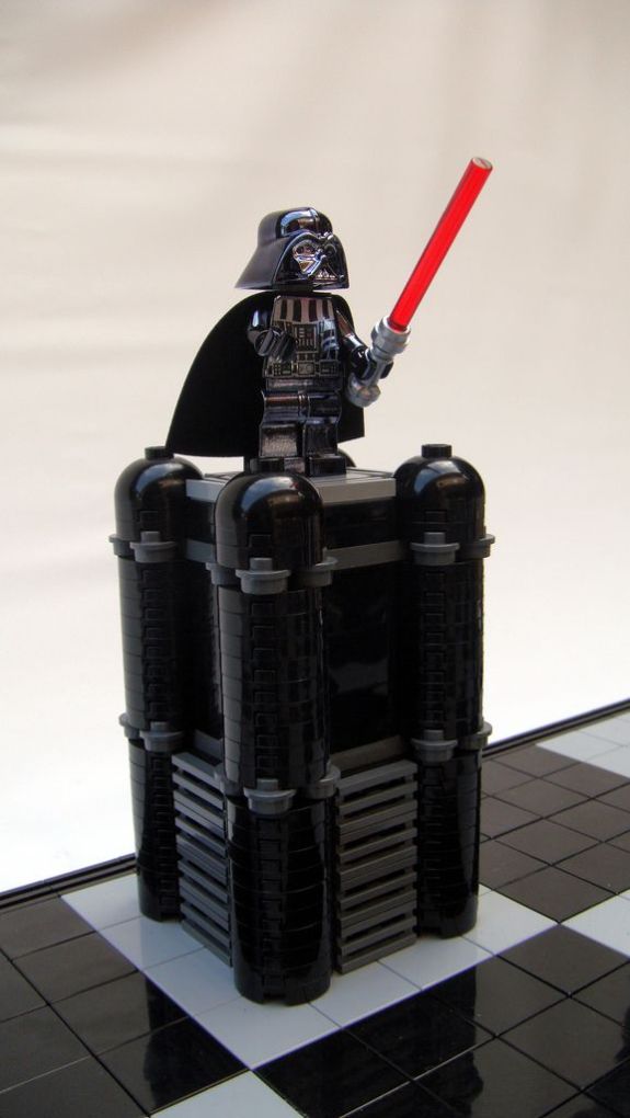 Cool Lego Star Wars chess (52 pics)