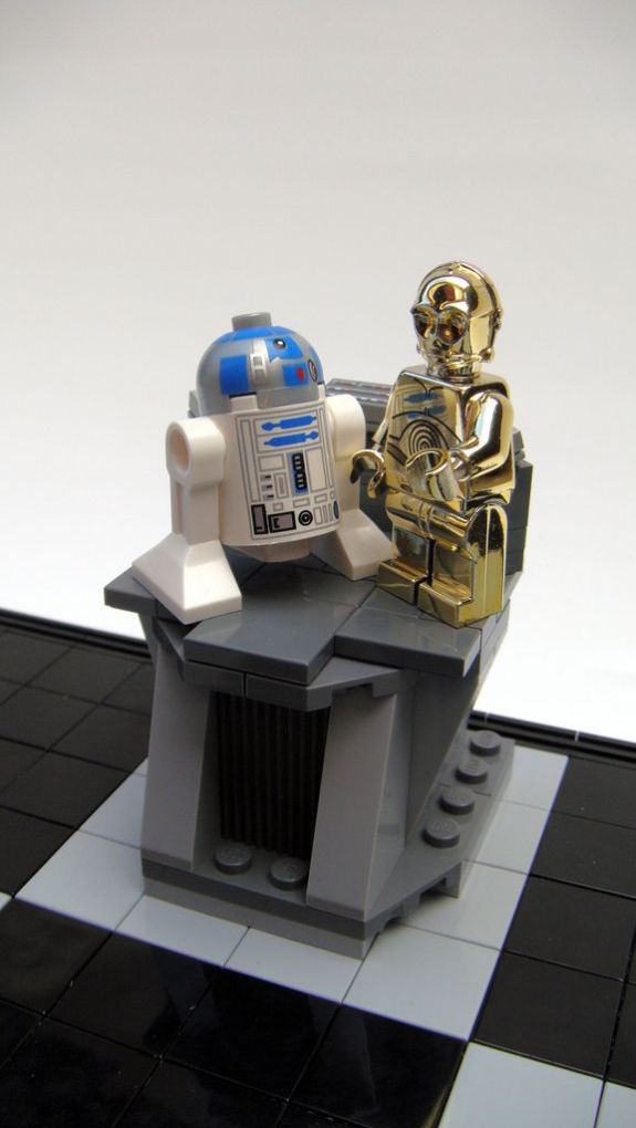 Cool Lego Star Wars chess (52 pics)