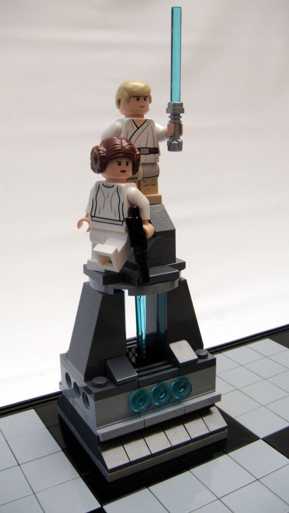 Cool Lego Star Wars chess (52 pics)