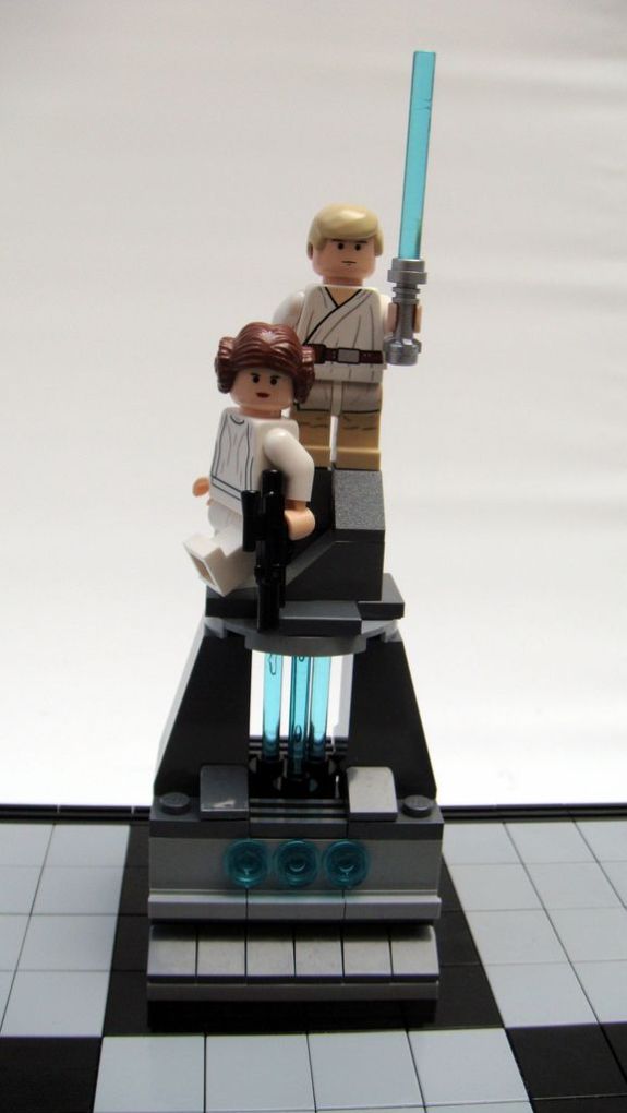 Cool Lego Star Wars chess (52 pics)
