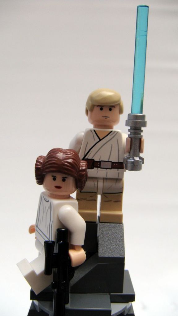 Cool Lego Star Wars chess (52 pics)