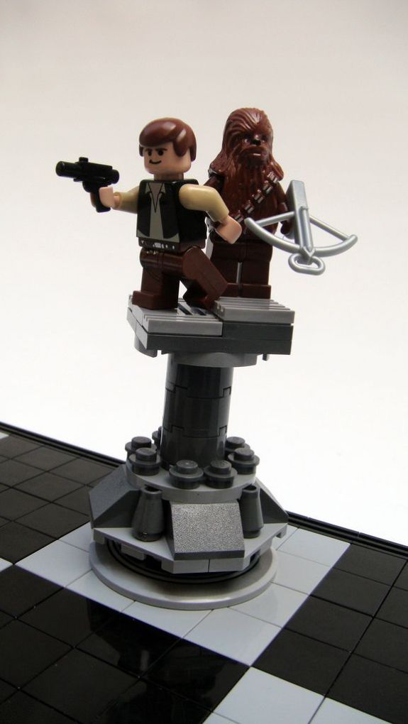 Cool Lego Star Wars chess (52 pics)