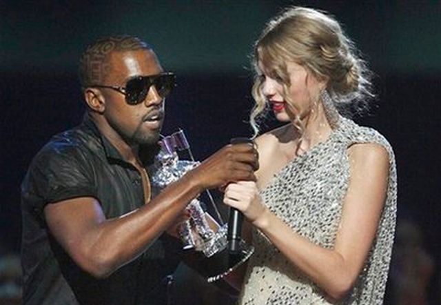 Kanye West ruined it for Taylor Swift at MTV Video Music Awards (7 pics + 2 video)