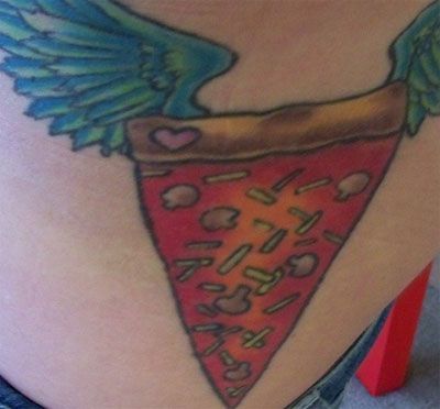 The most horrible food tattoos (24 pics)