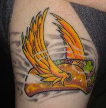 The most horrible food tattoos (24 pics)