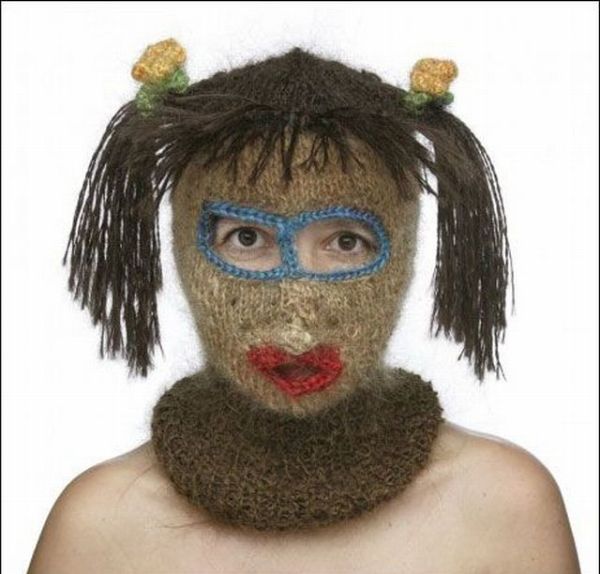 Knitted masks (22 pics)