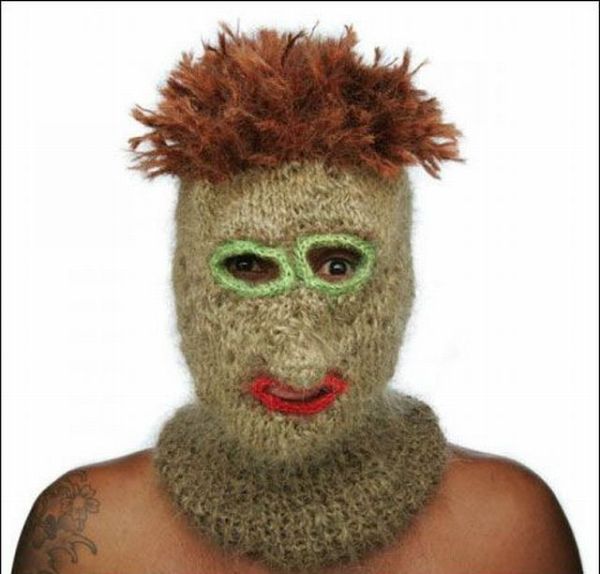Knitted masks (22 pics)