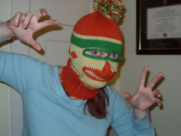 Knitted masks (22 pics)