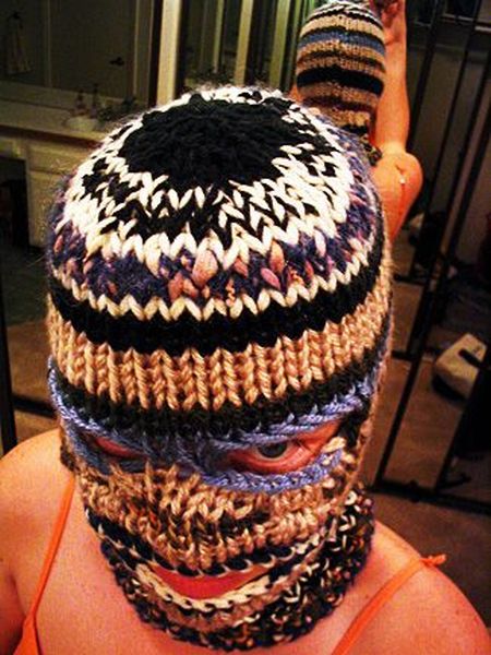Knitted masks (22 pics)