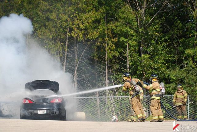 Burnt Hyundai Genesis Coupe (25 pics)