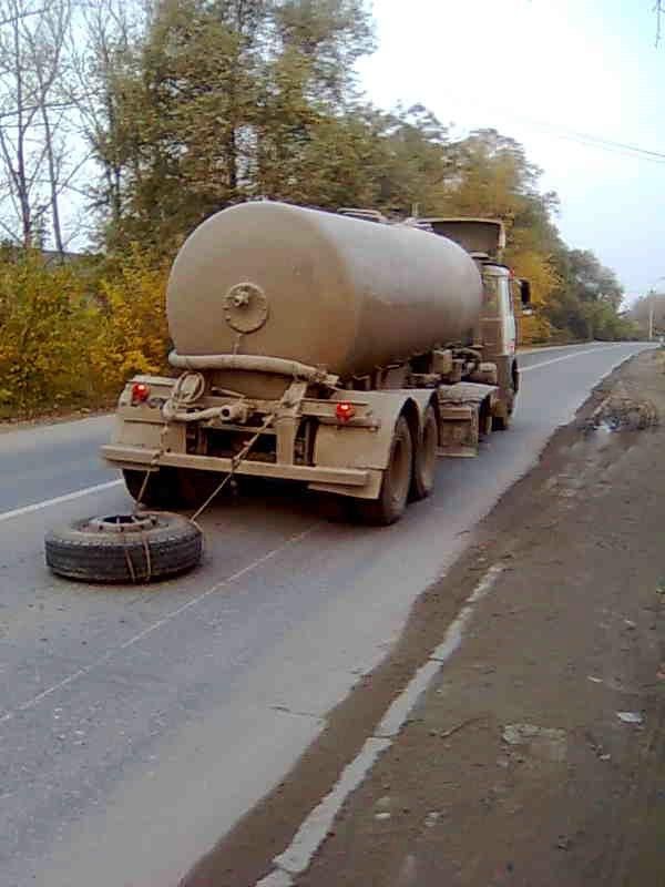 Russian drivers: skilled or crazy (15 pics + 1 video)